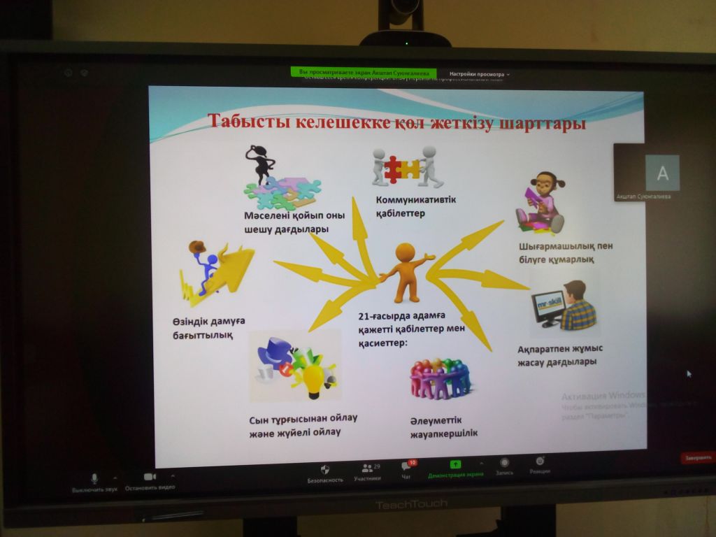 Жаңартылған білім берудің үш күндігі 